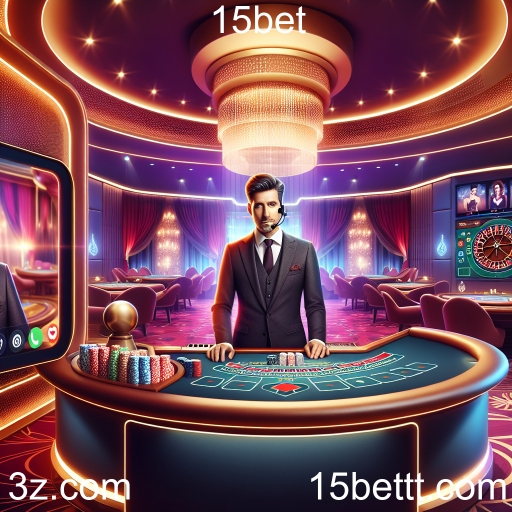 Descubra o Mundo Empolgante do Live Casino no 15bet